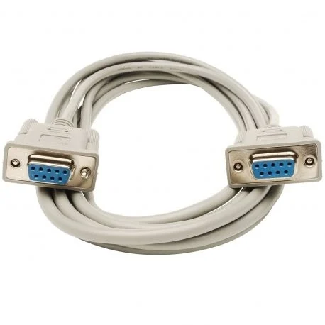 RS-232 cable, null-modem [NM9/9FF]