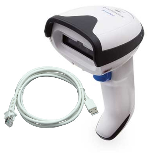 Datalogic Gryphon I GD4220 Kit, 1D, USB, kit (USB), white [GD4220-WHK1]