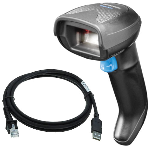 Datalogic Gryphon I GD4520, 2D, HD, USB, kit (USB), black [GD4520-BKK1-HD]