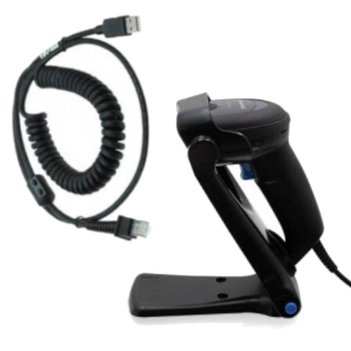 [QW2520-BKK11S] Datalogic QuickScan Lite QW2520, 2D, USB, kit (USB, coiled), black [QW2520-BKK11S]