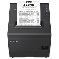 Epson TM-T88VII, USB, USB Host, poweredUSB, Ethernet, ePOS, black [C31CJ57132]