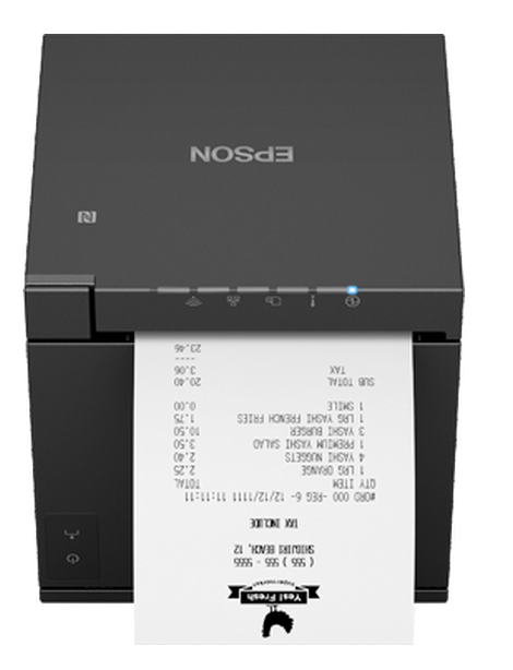 Epson TM-m30III, USB, USB-C, BT, Ethernet, Wi-Fi, 8 dots/mm (203 dpi), cutter, white [C31CK50151]