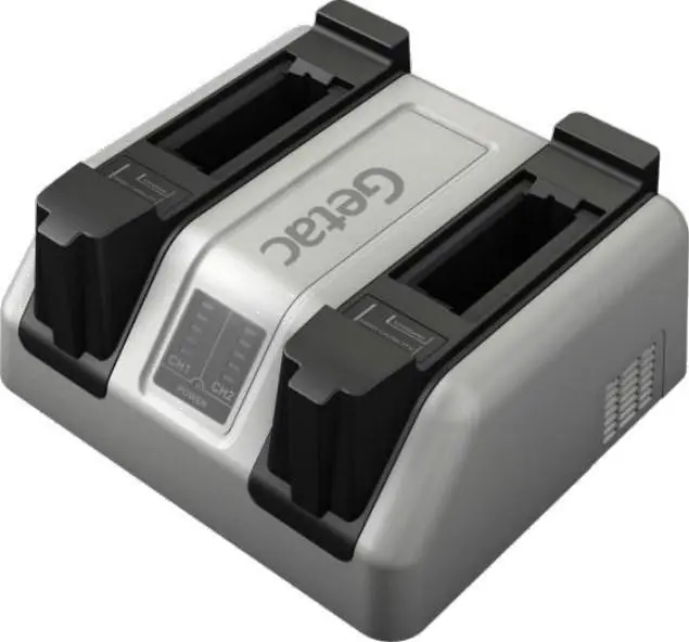 Getac battery charging station, 2 slots, EU [GCMCEB]