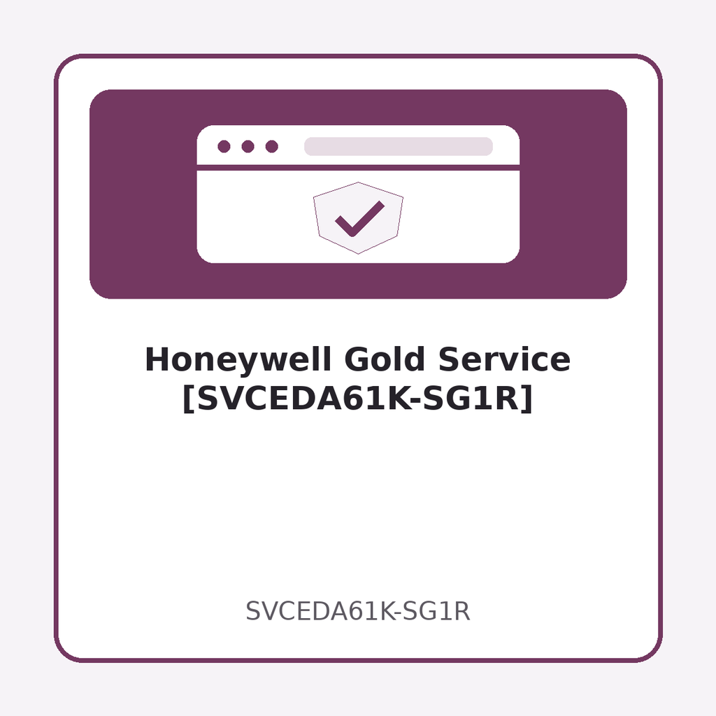 [SVCEDA61K-SG1R] Honeywell Gold Service [SVCEDA61K-SG1R]