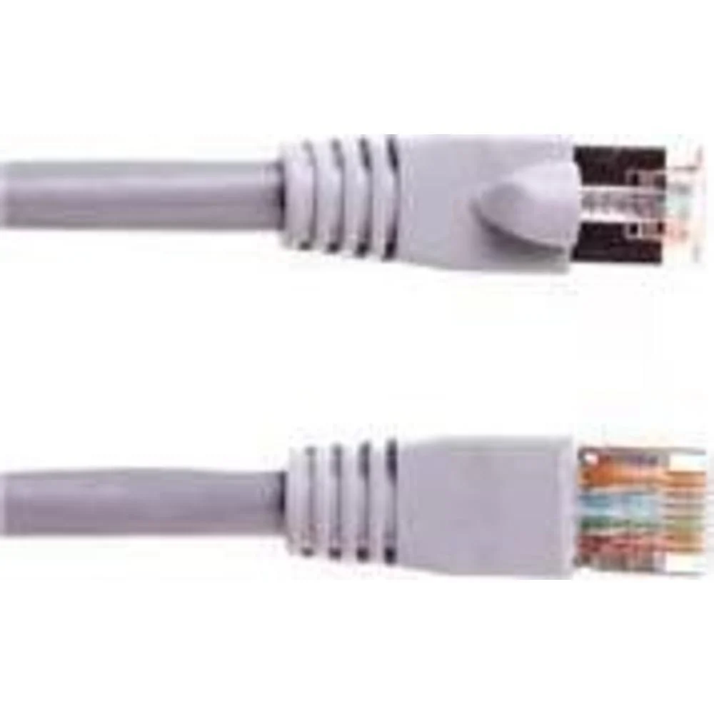 Patch cable, shielded, clear white [patch2w2]