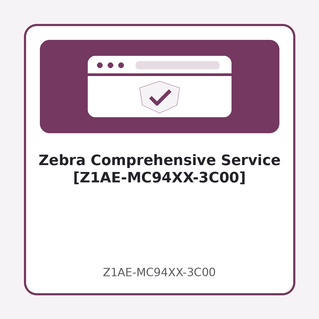 Zebra Comprehensive Service [Z1AE-MC94XX-3C00]