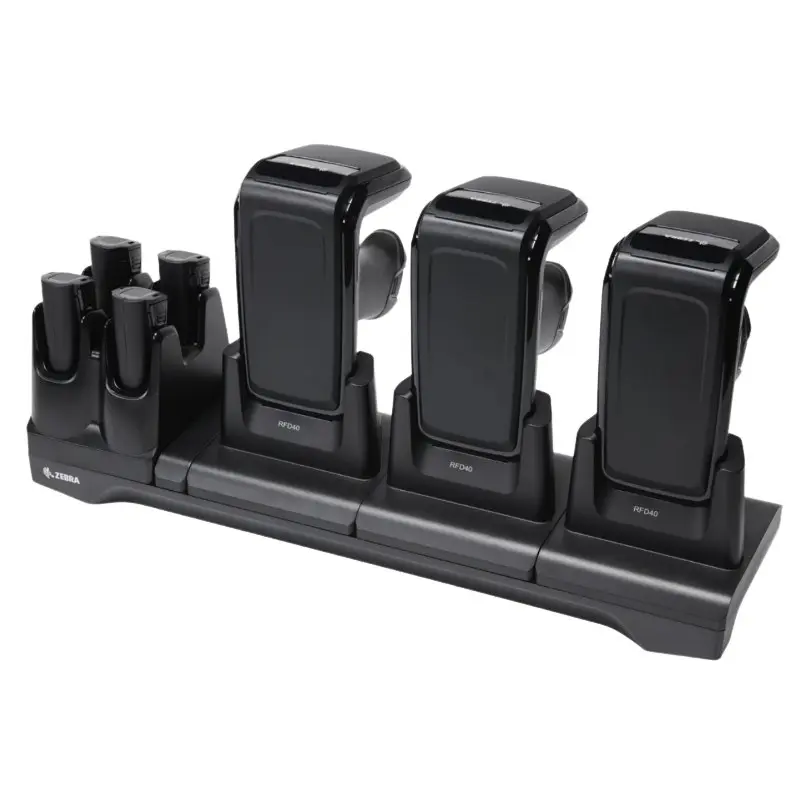 Zebra charging station, 3 slots [CRD3S4T-RFD49-UNIV-CHG-1R]