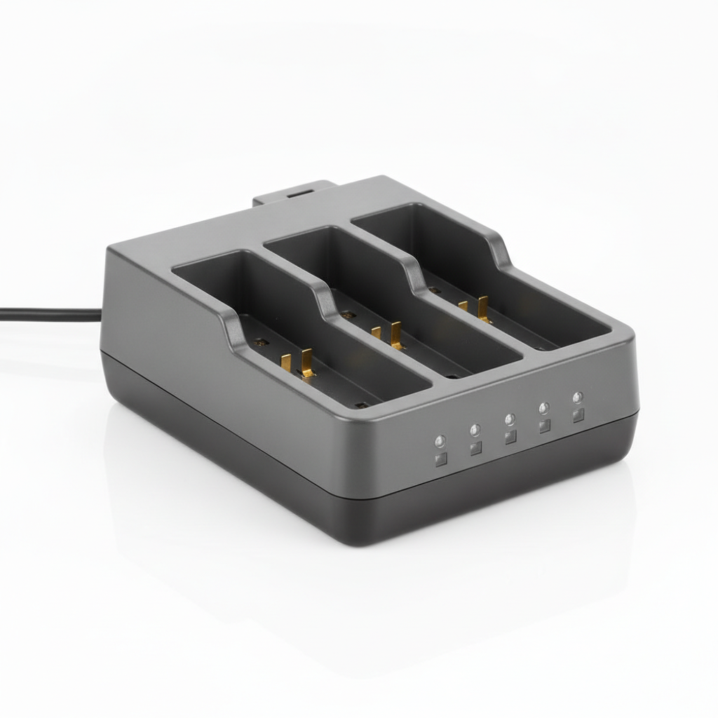 Zebra battery charging station, 4 slots [SAC-NGTC5TC7-4SCHG]
