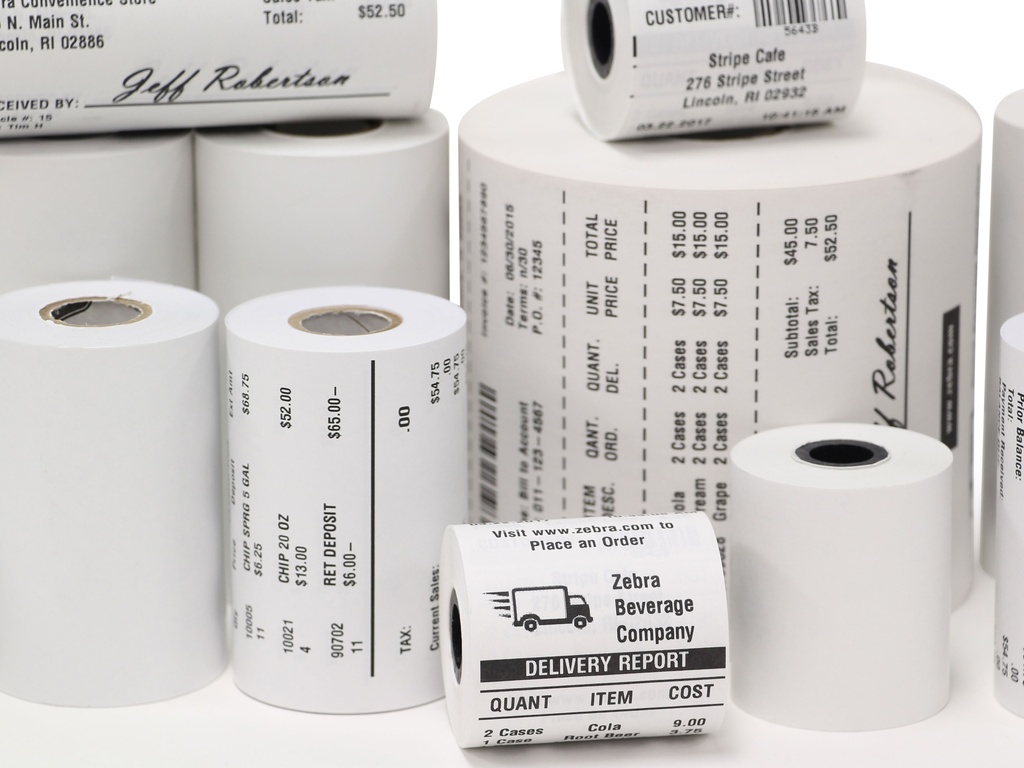 Zebra Z-Select 2000D, Receipt roll, thermal paper, 80mm [01942-080Z]