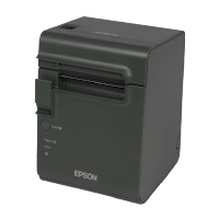 Epson TM-L90LF, 8 dots/mm (203 dpi), linerless, USB, RS232, black [C31C412682]