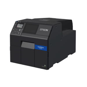 Epson ColorWorks CW-C6000Ae (mk), cutter, disp., USB, Ethernet, black [C31CH76102MK]