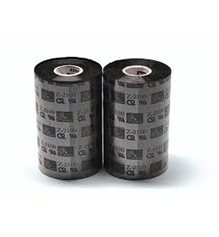 Zebra ZipShip 2100, thermal transfer ribbon, wax, 110mm [02100BK11045]