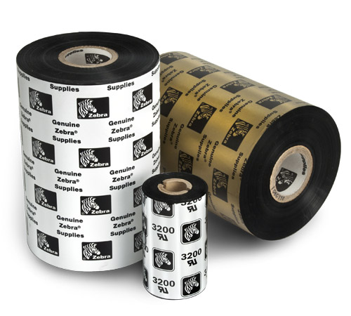 Zebra ZipShip 3200, thermal transfer ribbon, wax/resin, 60mm [03200BK06030]