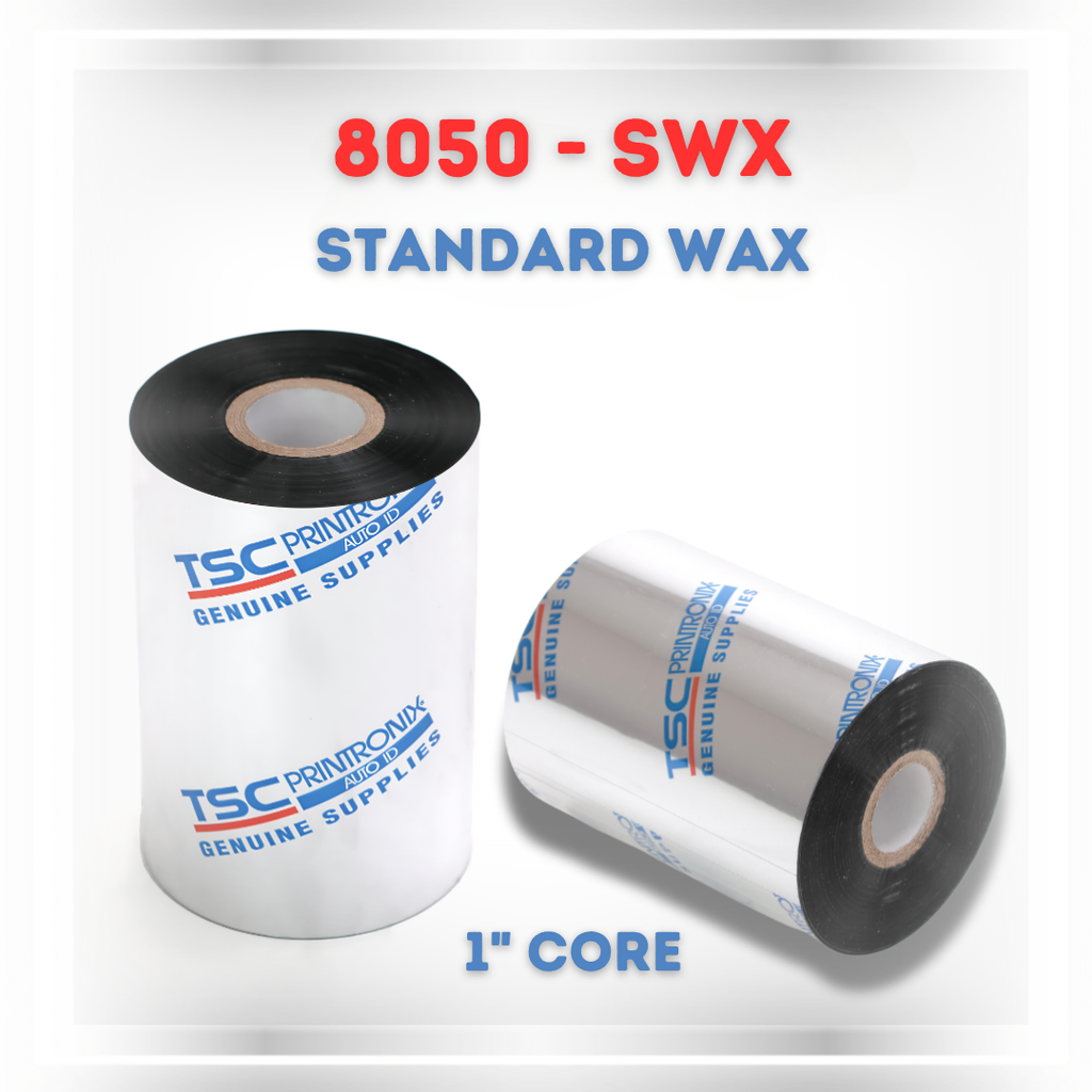 Thermal transfer ribbons, thermal transfer ribbon, TSC, wax, 110mm, rolls/box 12 rolls/box [P159191-001]