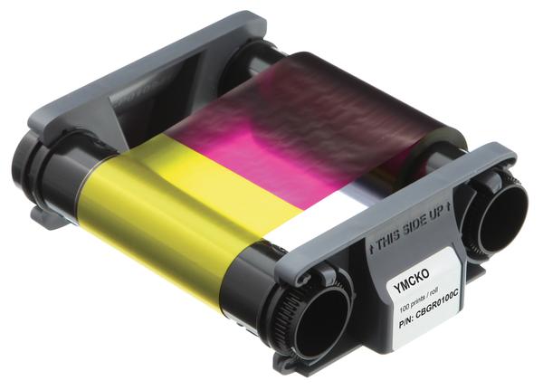 Evolis colour ribbon (YMCKO) [CBGR0100C]