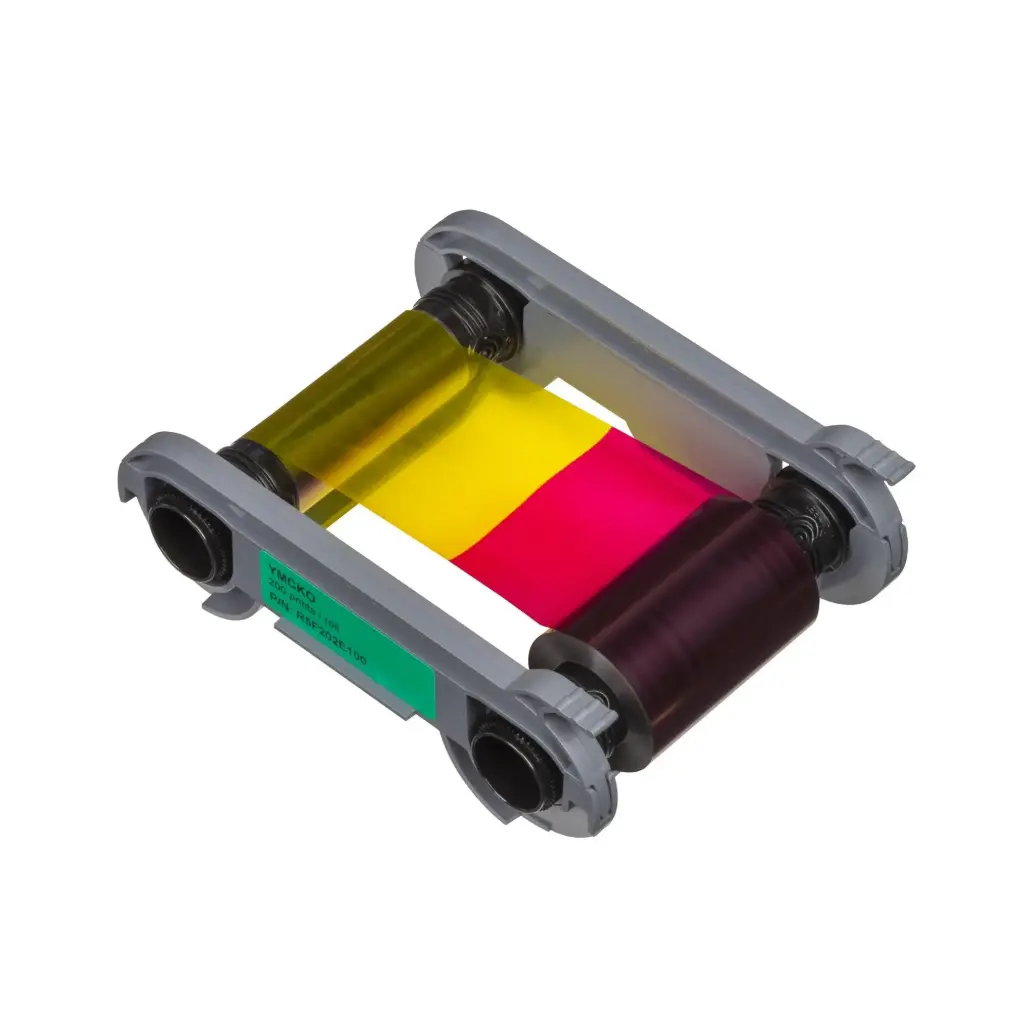 [R5F202E100] Evolis ribbon, YMCKO [R5F202E100]