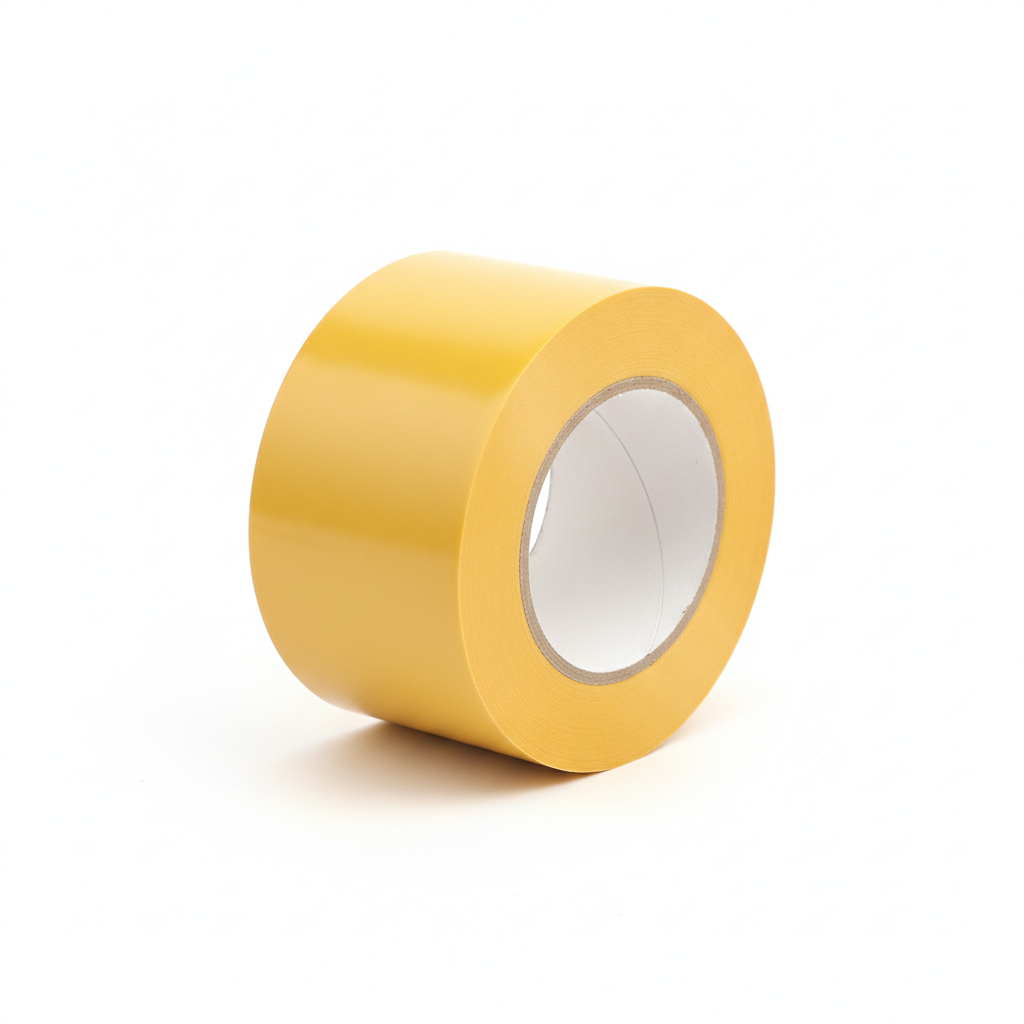 Premium yellow vinyl tape (200 mm x 15.2 m)