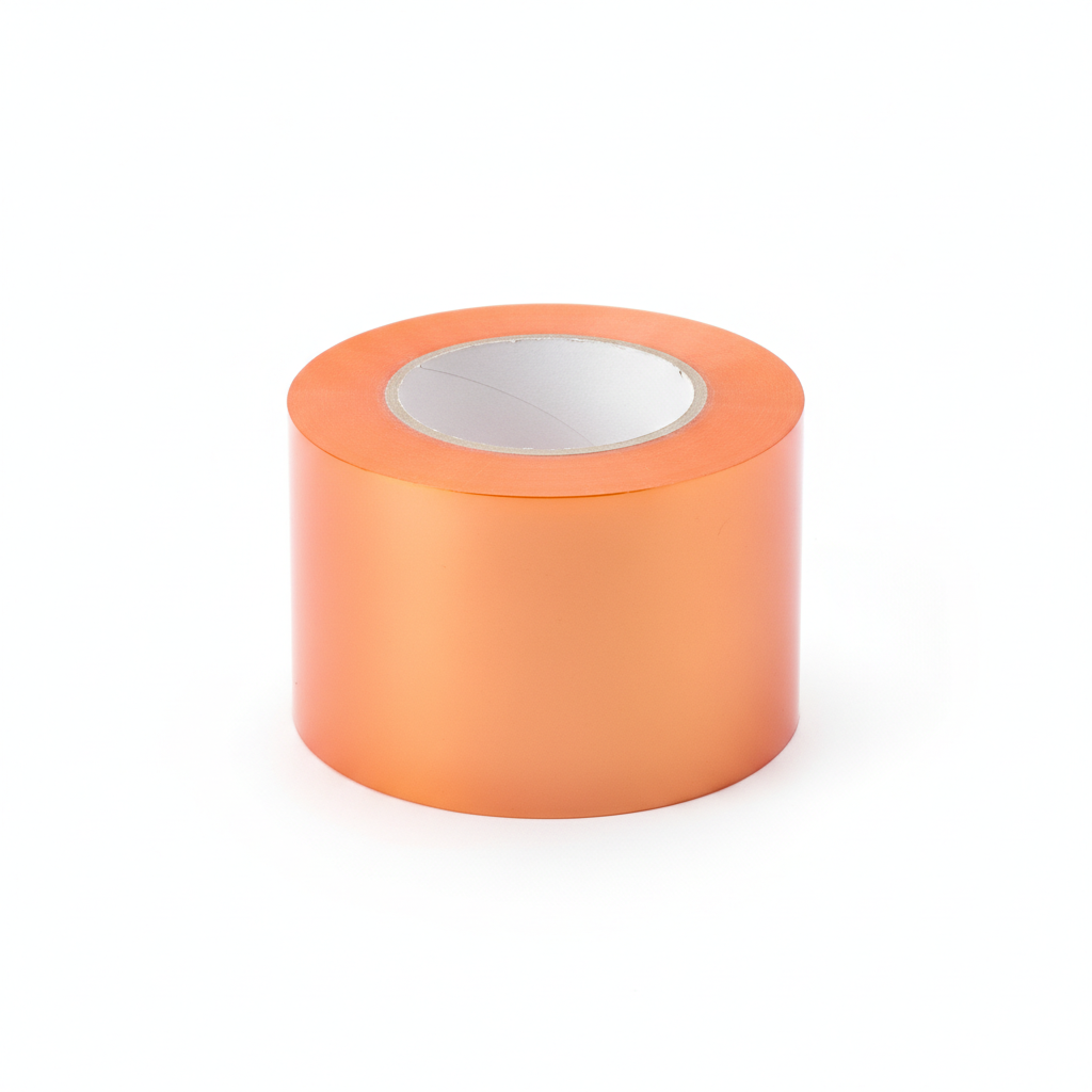 Transparent orange premium vinyl tape (225 mm)