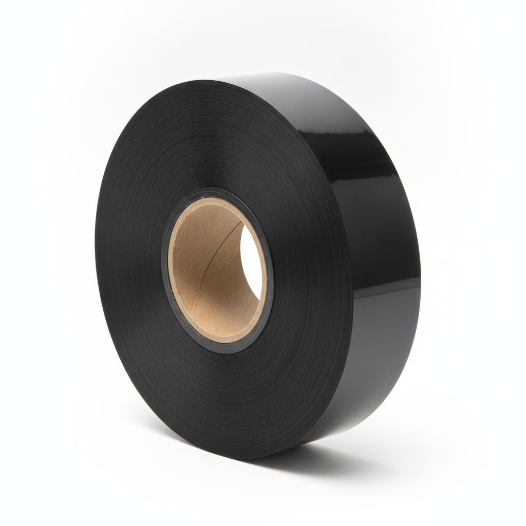 [KM431120] Black resin ribbon (100 mm / mineral oil-resistant)