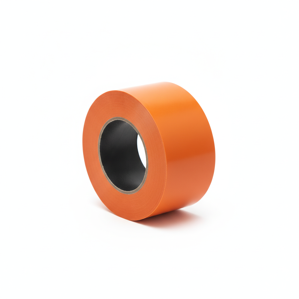 [T4-3009] Orange premium vinyl tape (100 mm x 42.6 m)
