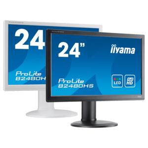 [XB2497HSN-B1] iiyama ProLite XB2497HSN-B1, 23.8", 16:9, 1920x1080 pixels, 1500:1, 350 cd, 178/178°, 1ms, Display Port, HDMI, USB, VESA, black