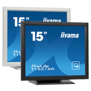 iiyama ProLite T1521MSC-B2, 38.1 cm (15''), Projected Capacitive, 10 TP, kit (USB), black