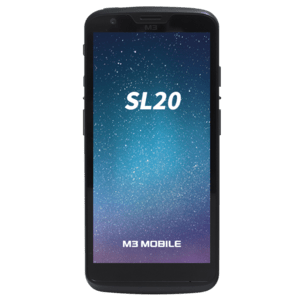 [SL204C-T2CHSE-HF-01] M3 Mobile SL20+, 8-Pin, HD, RAM: 4GB, Flash: 64GB, 2D, SE4710, 14 cm (5.5''), GPS, hot-swap, USB-C, BT (BLE), Wi-Fi, eSIM, 4G, NFC, Android, GMS, ext. bat.