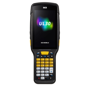 [U30F0E-ULRFSS-HF] M3 Mobile UL30: 5" FHD, Android, 8GB RAM, 128GB Flash, SE5800 2D Imager, Heated Display, 35 keys (Functional Numeric), Wi-Fi ac, Bluetooth 5.3, NFC, IP67, 6700mAh hot-swap battery.