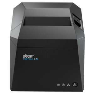 Star TSP143IV X4, CloudPRNT, 8 dots/mm (203 dpi), cutter, USB, USB-C, BT, Ethernet, Wi-Fi, grey