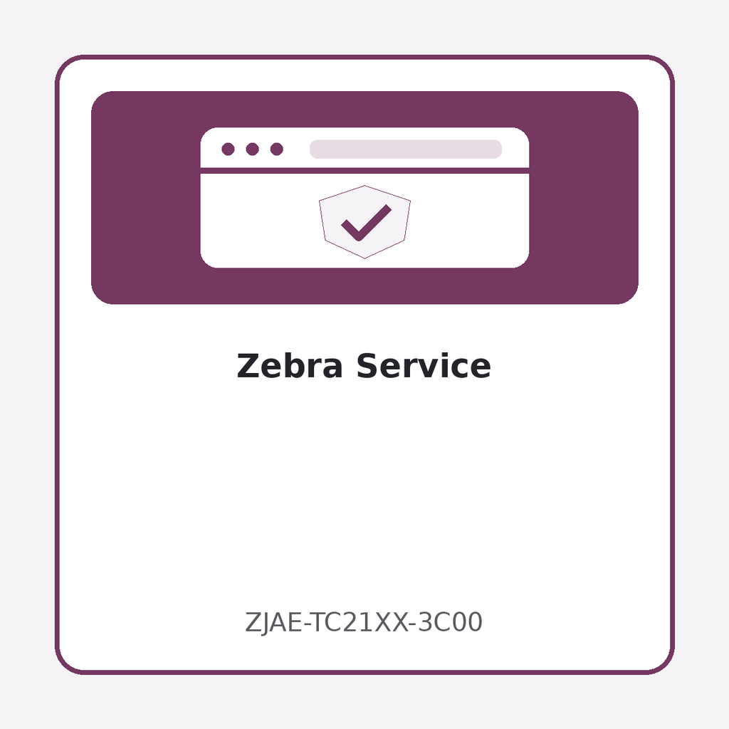 [ZJAE-TC21XX-3C00] Zebra Service
