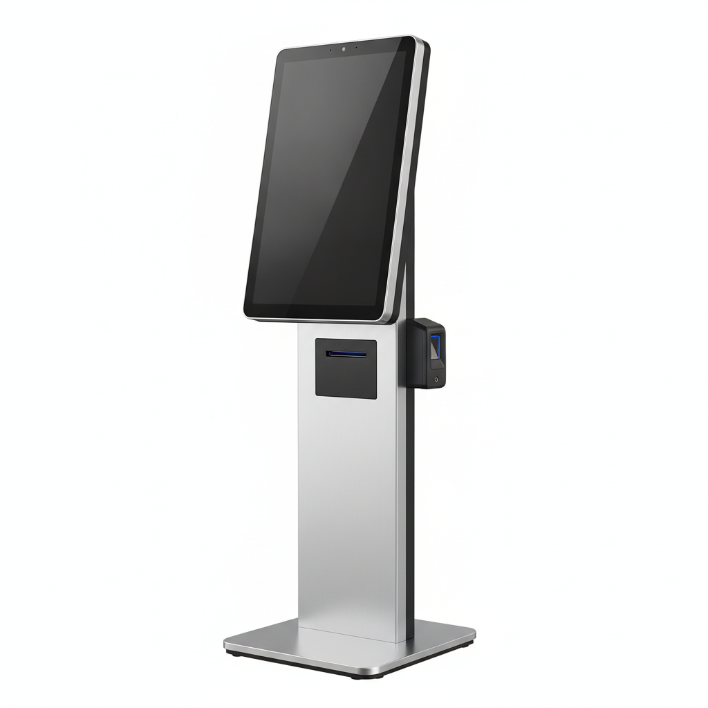 [QSRK27SUS001-02] Single sided SUNMI QSR Kiosk