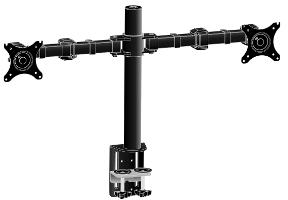 [DS1002C-B1] iiyama desktop mount, dual [DS1002C-B1]