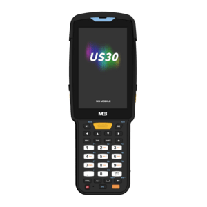 [US300D-T2CWRE-HF] M3 Mobile US30, 2D, SE4770, 10.5 cm (4''), num., hot-swap, BT, Wi-Fi, NFC, Android, black
